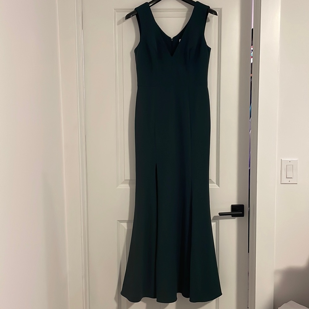 Bill Levkoff Bridesmaids Dress, Hunter green, size 10